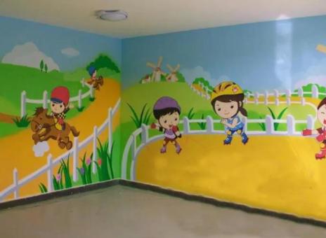 乐平幼儿园墙体彩绘制作流程及注意事项