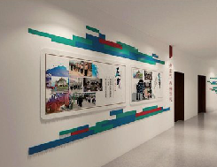 乐平企业文化墙用什么材料好？