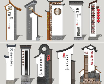 乐平美丽乡村标识标牌有哪些分类？