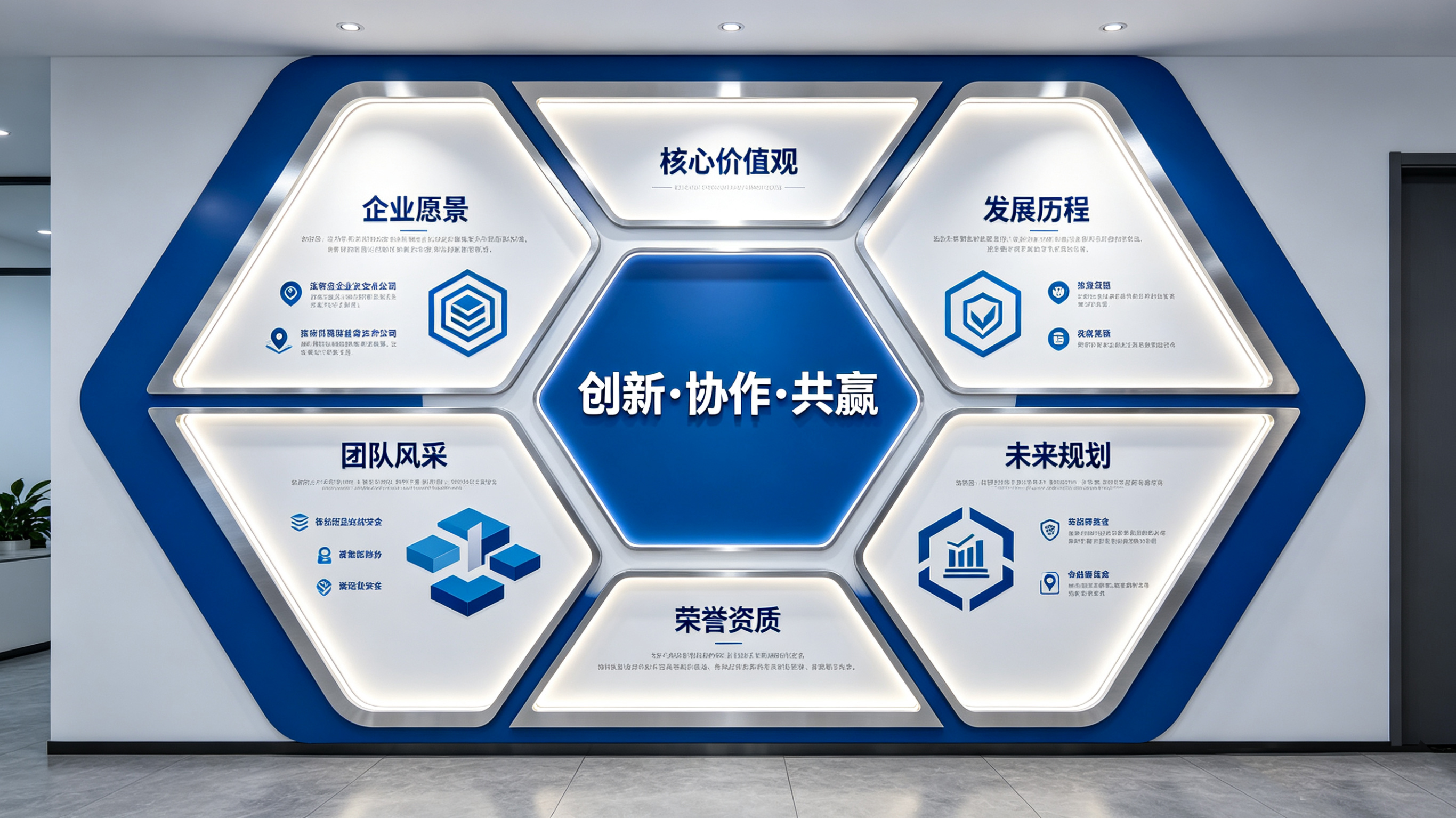 乐平企业文化墙六边形避坑指南（新手常犯5个错误）